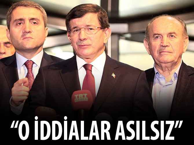 Ahmet Davutoğlu: "Adaletsiz bir suçlama"