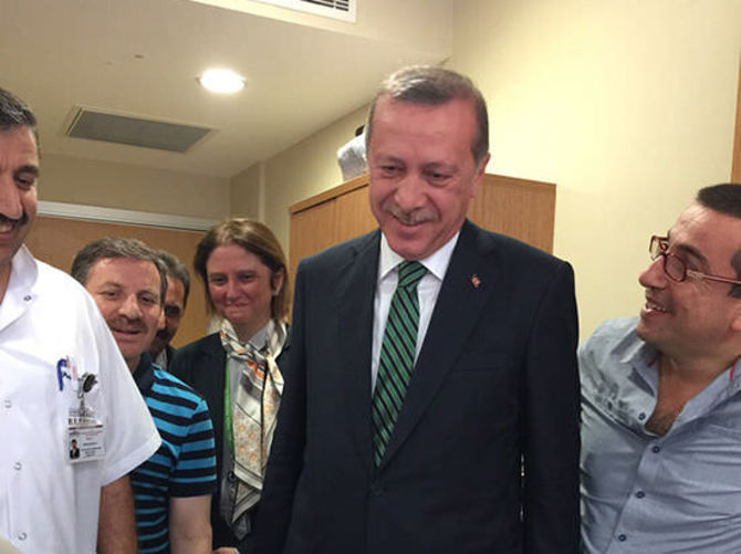 Erdoğan'dan Kırkıncı hocaya ziyaret