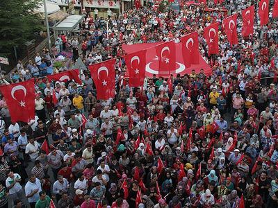 Ankara'da teröre lanet yürüyüşü