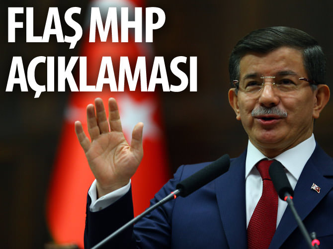 Davutoğlu: Gerekirse MHP‘yle de görüşürüz