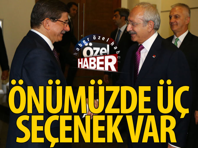 Mustafa Şentop: Önümüzde üç seçenek var