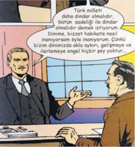 Atatürk: Türk milleti daha dindar olmalıdır - 1