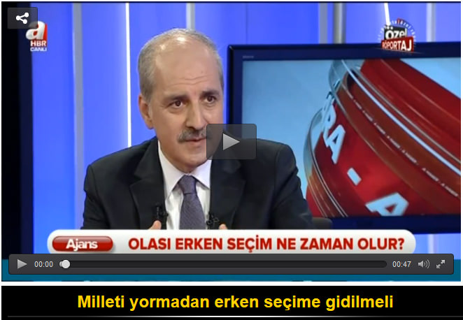 Milleti yormadan erken seçime gidilmeli