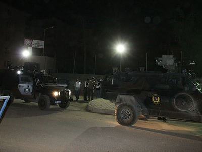 Siirt'te polis lojmanlarına saldırı