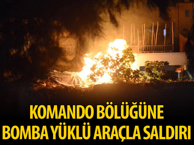 Tunceli’de bomba yüklü araçla saldırı