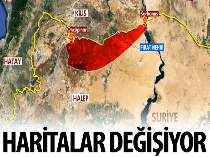 Haritalar değişiyor!