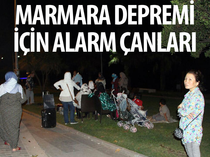 Marmara depreminin 3.8'lik ayak sesleri