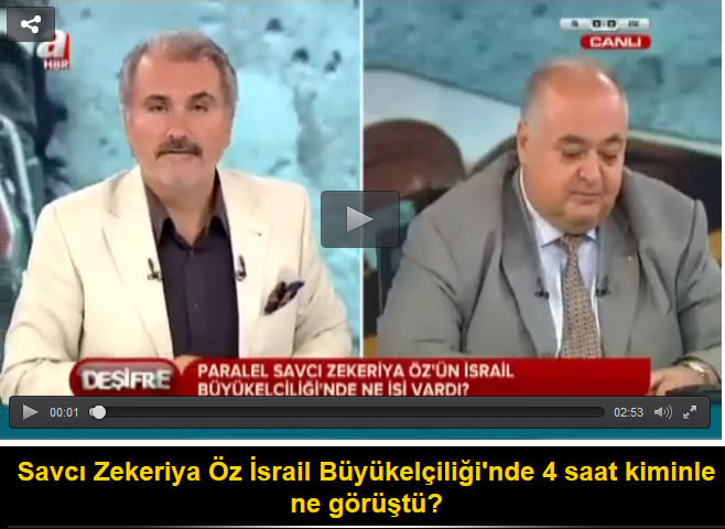 Zekeriya Öz İsrail Büyükelçiliği'nde 4 saat kiminle ne görüştü?