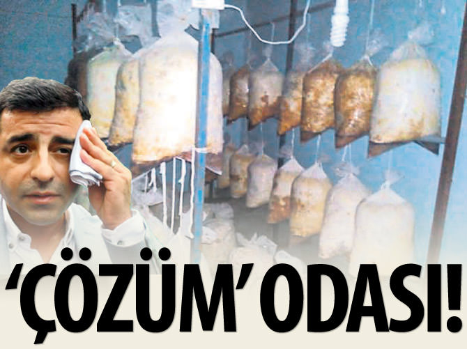 İşte PKK'nın katliam odası!