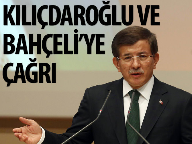 Davutoğlu: Gerekiyorsa üçümüz bir araya gelelim