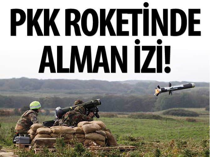 PKK roketinde Alman izi