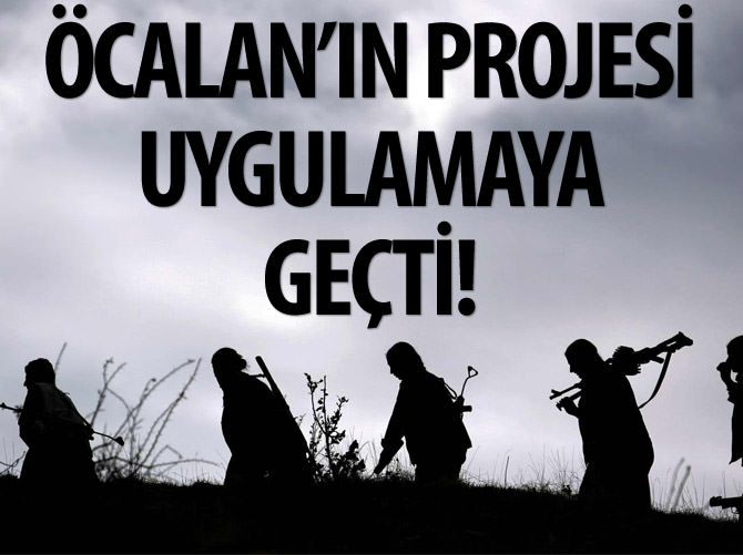 Öcalan’ın projesi uygulamaya geçti