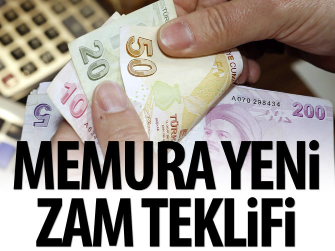 Memura yeni zam teklifi
