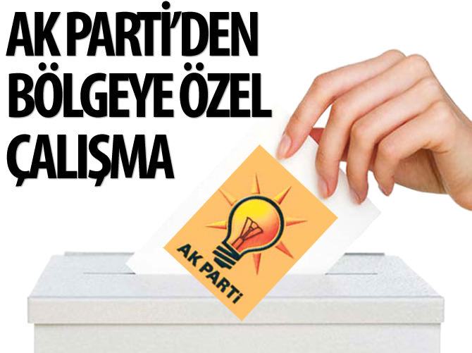 Ak Parti’den bölgeye özel çalışma