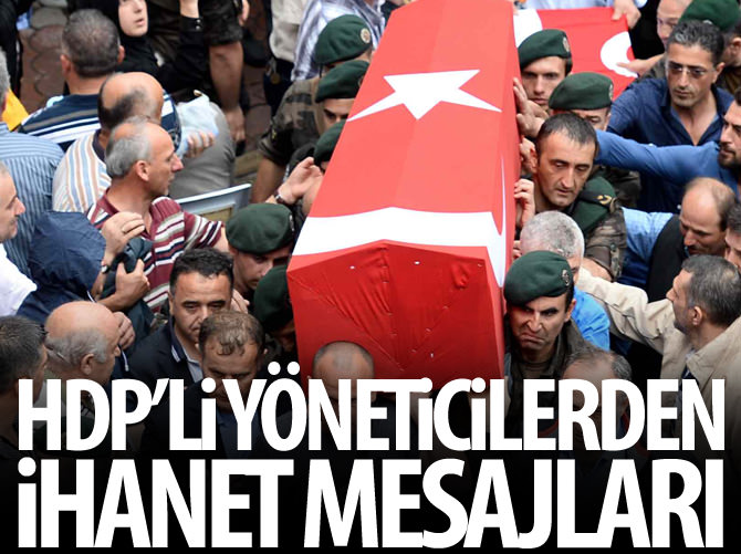 HDP'li yöneticilerden ihanet mesajları