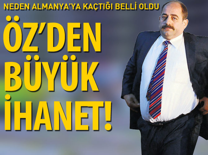 Zekeriya Öz'den büyük ihanet