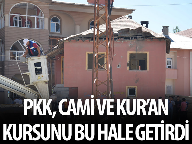 Yüksekova'da polis aracına bombalı saldırı