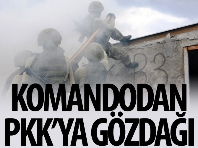 Komandodan PKK'ya gözdağı