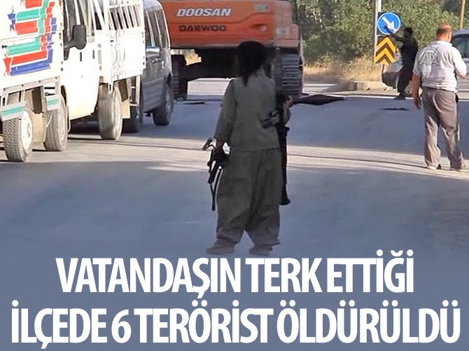 Şemdinli'de 6 terörist öldürüldü
