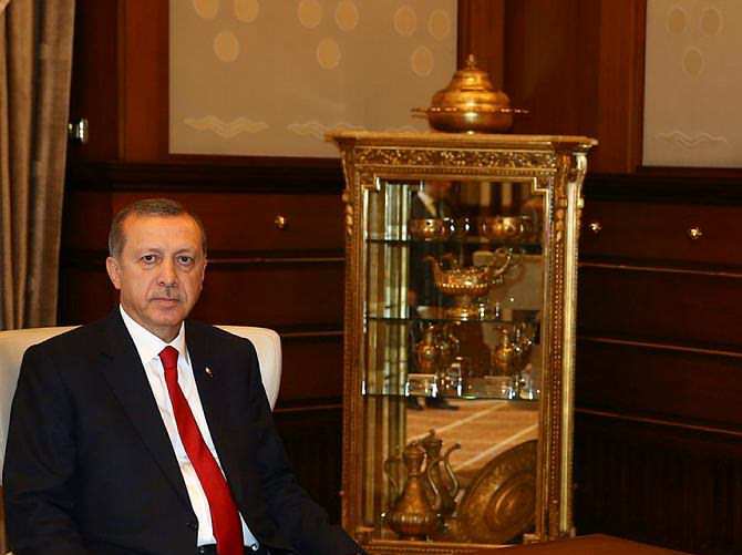 Erdoğan, Hakan Fidan'ı kabul etti