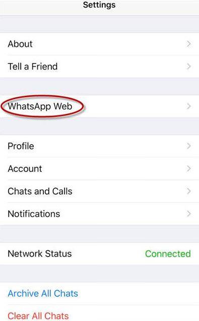 WhatsApp Web iPhone’a geldi