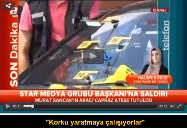Star Medya Yönetim Kurulu Başkanı Murat Sancak’a silahlı saldırı