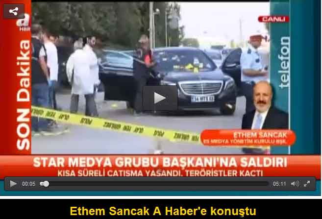 Star Medya Yönetim Kurulu Başkanı Murat Sancak’a silahlı saldırı