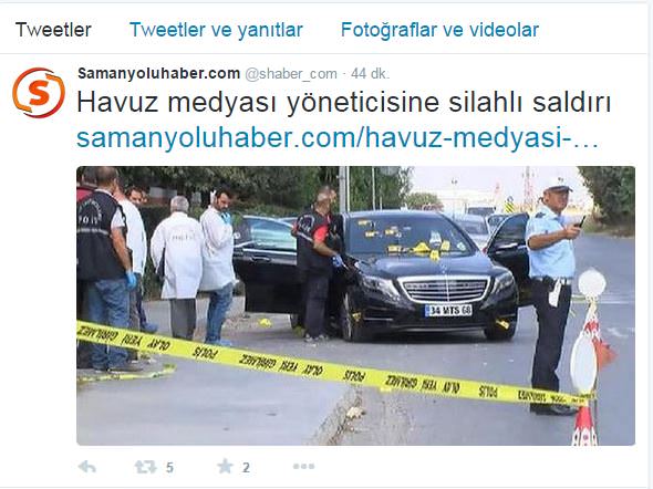 FETÖ medyasından alçak manşet