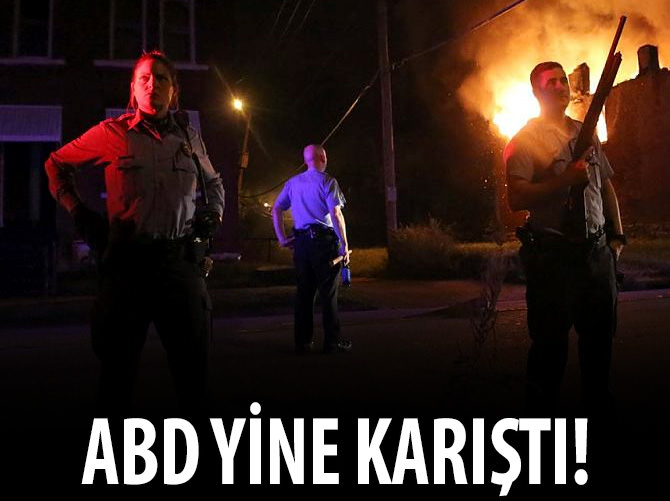 ABD'de sokaklar yine karıştı!