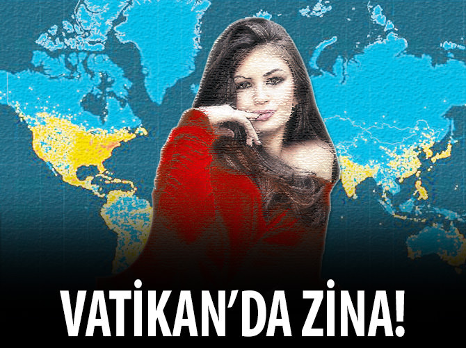 Vatikan'ı sallayan zina skandalı!