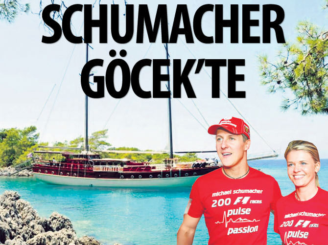 Schumacher Göcek'te