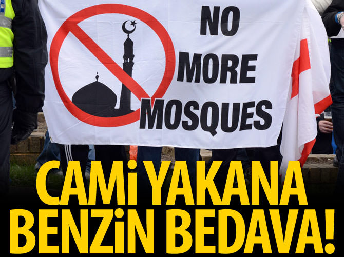 Cami yakana benzin bedava!