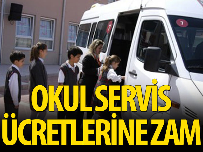 Okul servislerinin yeni ücretleri belli oldu
