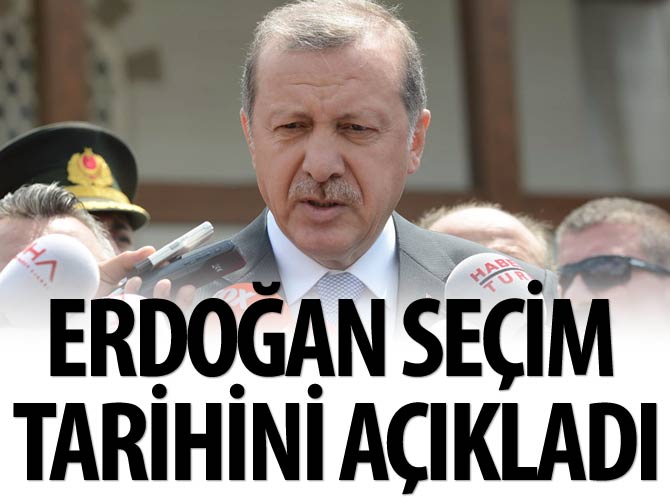 Erdoğan'dan erken seçim kararı