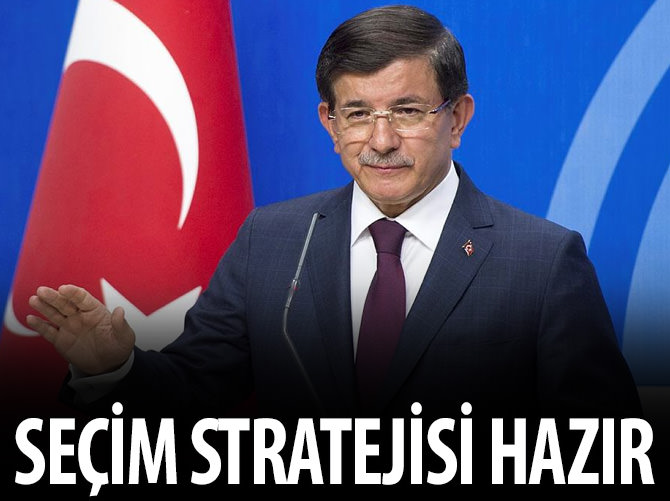 Davutoğlu seçim stratejisi toplantısı yaptı