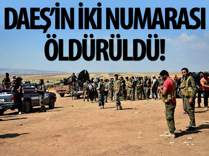 DAEŞ'in iki numarası öldürüldü