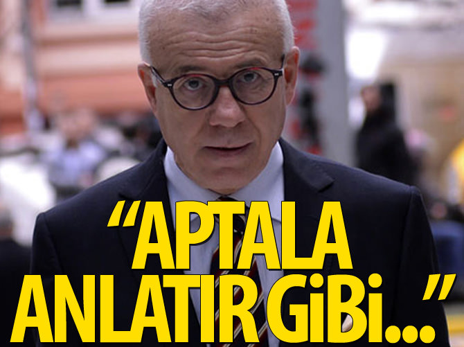 Ertuğrul Özkök'e anlatır gibi