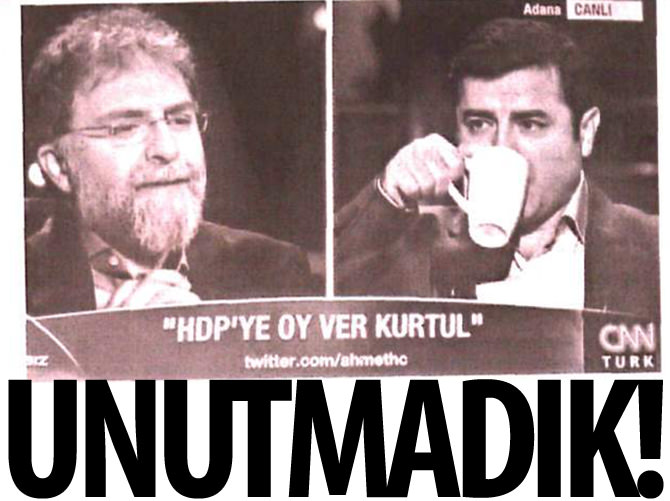 "HDP'ye oy ver kurtul" diyen Doğan Medyası hiç mi utanmıyor?