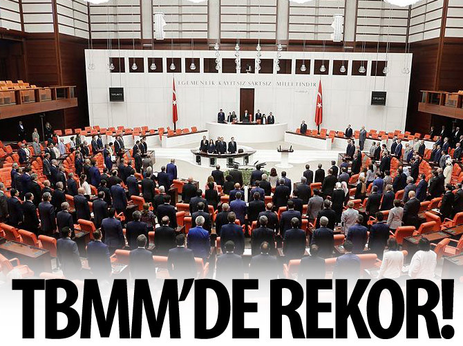 TBMM'de rekor: 23 saat