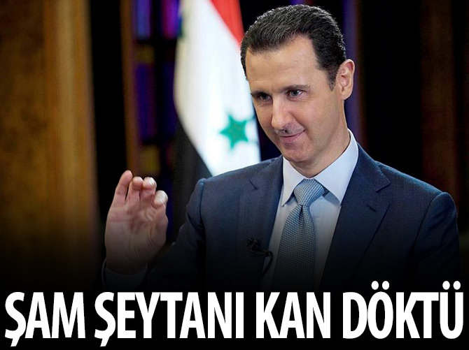 Şam Şeytanı yine kan döktü!