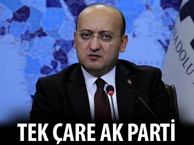 Tek çare AK Parti