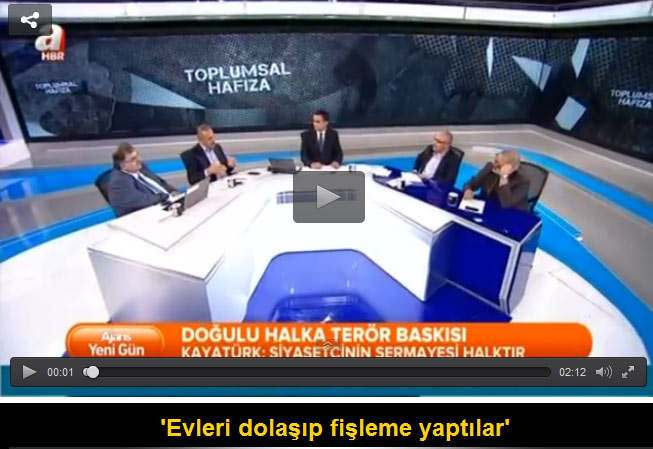 Burhan Kayatürk: Evleri dolaşıp fişleme yaptılar