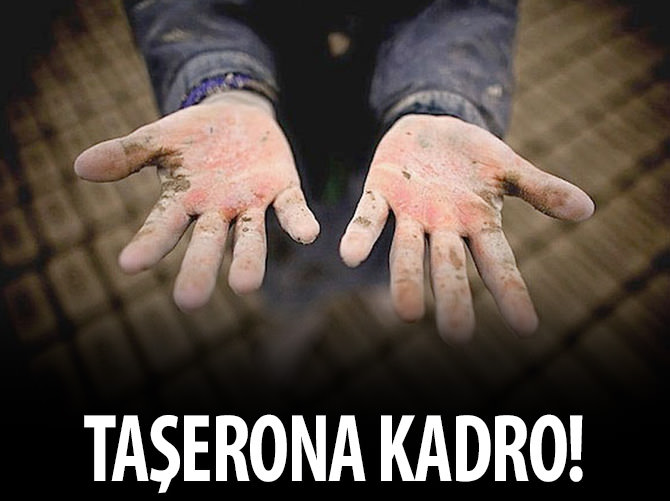 Taşerona kadro işsize iş geliyor