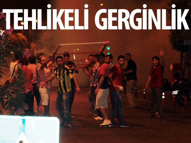 Alanya'da tehlikeli gerginlik!
