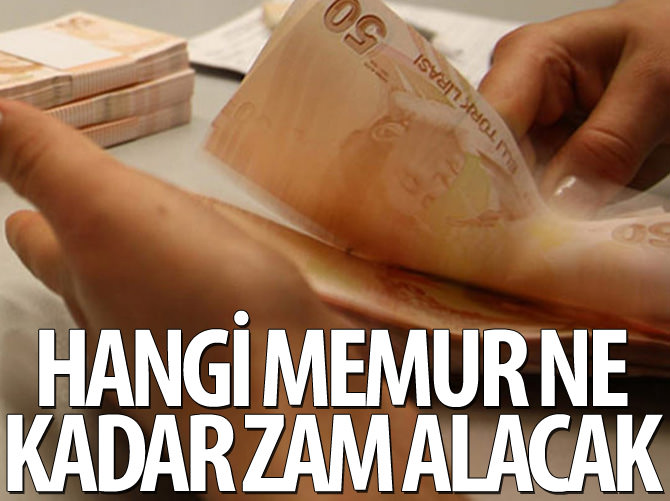 2016'da hangi memur ne kadar maaş alacak?