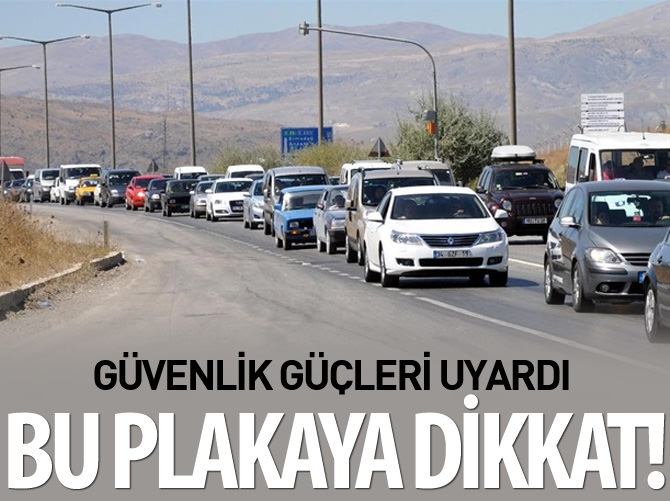 PKK'nın gasp ettiği ciple ilgili uyarı