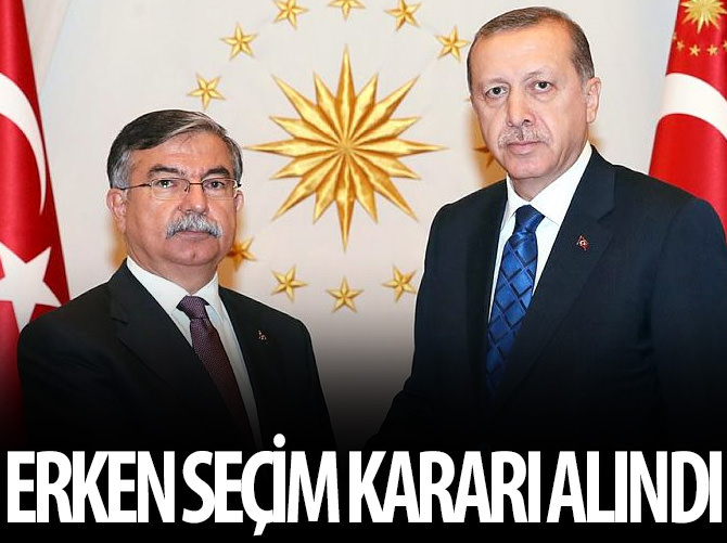 Erken seçim kararı alındı!