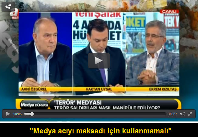 Medya acıyı maksadı için kullanmamalı