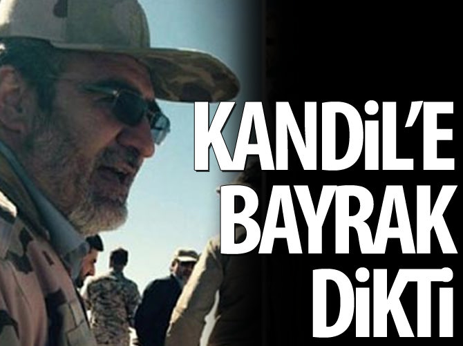 İran, Kandil'e bayrak dikti