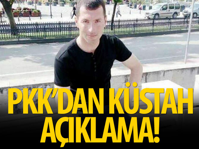 PKK'dan küstah açıklama!